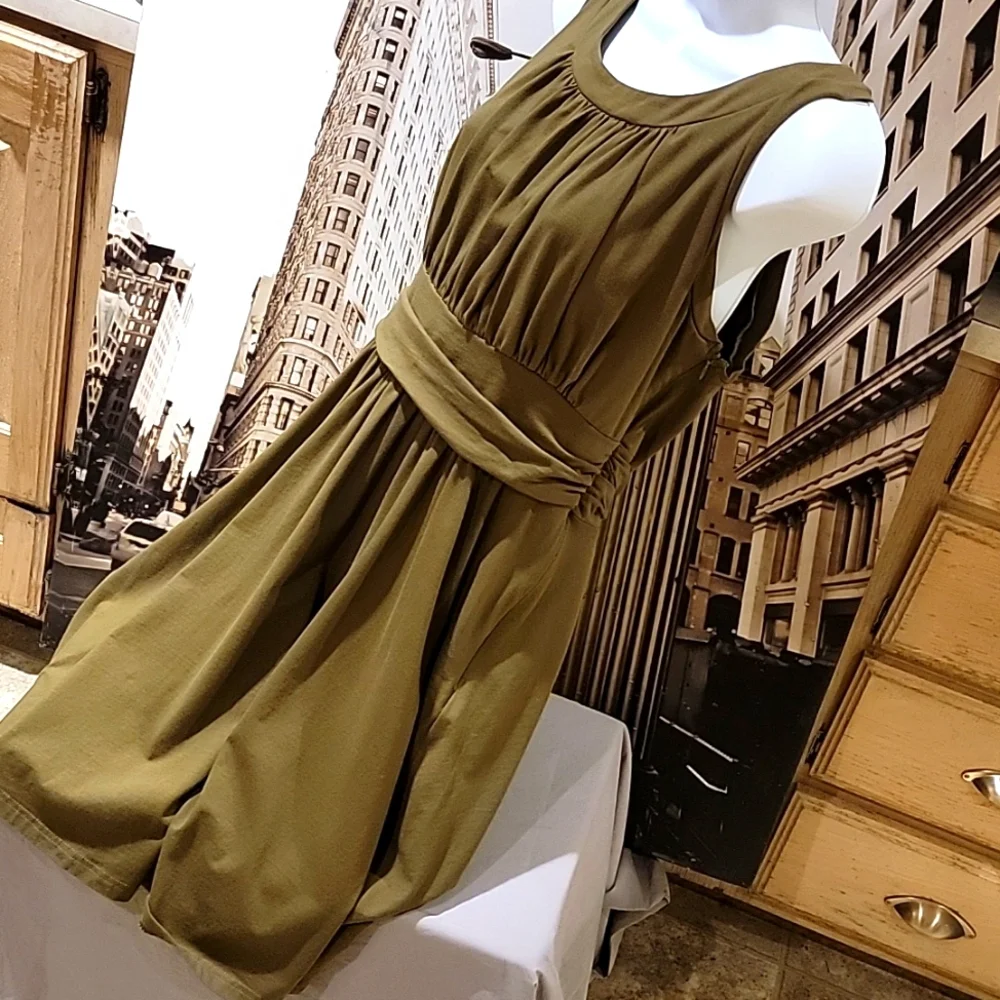 Belle Poque Women's Dress Size Large Green - Picture 1 of 6